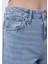 Regular Fit Kadın İndigo Jean Pantolon 5