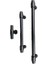 Mobilya Kulbu Siyah Renk 192MM Kulp 1 Adet (SY4686 0192 Al6-Al6) 2
