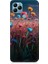 General Mobile Gm 21 Uyumlu Gökkuşağı Çiçek Bahçesi Desenli Silikon Kılıf 1
