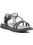 Siyah Rugan Çocuk Sandalet 25T103 F 1