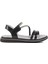 Siyah Rugan Çocuk Sandalet 25T103 F 3