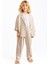 Keten Blazer Ceket 2-7 Yaş Naturel 1