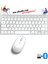 Bluetooth Kablosuz Bağlantılı Taşınabilir Pilli Tablet iPad Pc Tablet Bilgisayar Klavye Mouse Set 1