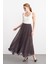 Eva Parçalı Uzun Etek Antrasit 1