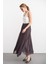 Eva Parçalı Uzun Etek Antrasit 2