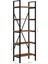 5 Raflı Metal Kitaplık - Atlantik Çam - 180x34x60 cm 5