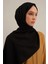 Siyah Link Desen Bambu Cotton Şal 01 1