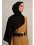Siyah Link Desen Bambu Cotton Şal 01 2