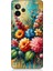 General Mobile Gm 24 Pro Uyumlu Soyut Dokunuşta Bahar Buketi Desenli Silikon Kılıf 1