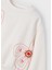 Kız Çocuk Baskılı Sweatshirt Krem 3402 4