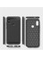 Xiaomi Redmi Note 6 Pro ile Uyumlu Kamera Korumalı Darbe Önleyici Carbon Brushed Silikon Kılıf 2