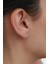 14 Ayar Altın Taşlı Kelebek Tragus Piercing 2
