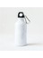 Kişiye Özel Tasarımlı Beyaz Alüminyum Su Şişesi 600ml 4