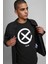Erkek Siyah Baskılı Printed T-Shirt - 12195559 3