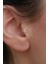 14 Ayar Altın Taşlı Hilal Tragus Piercing 3
