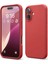 iPhone 16 Kılıf Nano Içi Kadife Silikon - Kırmızı 1