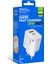 AC-116 20W Gan Teknolojili Çift USB + Type-C Süper Hızlı Şarj Adaptörü | PD20W + Qc3.0 Destekli | Akıllı Isı Kontrolü | LED Işıklı Tasarım 2