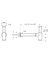 Origin CLASSIC A4512325 T Tipi Lavabo Sifonu, Fırçalı Altın 2