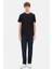 Ds Damat Comfort Fit Siyah %100 Pamuk T-Shirt 6HC14ORT02005 4
