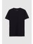 Ds Damat Comfort Fit Siyah %100 Pamuk T-Shirt 6HC14ORT02005 5