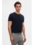 Slim Fit Lacivert T-shirt 4HC141996753M 1