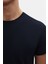 Slim Fit Lacivert T-shirt 4HC141996753M 2