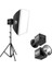 ML100 Bicolor 60X90 Softbox Video ve Ürün Çekim Tekli Işık Seti 1