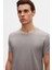 Slim Fit Gri T-shirt 4HC141996753M 2
