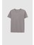 Slim Fit Gri T-shirt 4HC141996753M 5