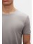 Slim Fit Gri T-shirt 4HC141996753M 6