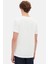 Slim Fit Beyaz T-shirt 4HC141996753M 3