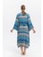%100 Viskon Desenli Saten Premium Kimono – Kuşaklı & Uzun 5
