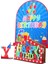 Happy Birthday Parti Seti Doğum Günü Parti Seti Doğum Günü Arka Plan Doğum Günü Süsleri 3