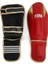 Parlak Kırmızı - Altın (Gold) Muay Thai, Kick Boks Kaval Koruyucu 2