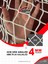 Balkon Güvenlik Filesi – 2 M Yükseklik | Metreyle Kesim | 4 mm Ip, 4x4 cm Göz Aralığı + Montaj Aparatları (Beyaz) 2