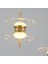 4113-3A 3'lü Dekoratif LED Sarkıt Avize 2