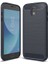 Samsung Galaxy J5 Pro ile Uyumlu Kamera Korumalı Darbe Önleyici Carbon Brushed Silikon Kılıf 1