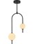 3121-2A Dekoratif 2 Toplu LED Sarkıt Avize 1