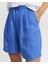 Kadın Mavi Relaxed Fit Şort 4020123.419 6