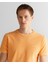 Erkek Turuncu Slim Fit Bisiklet Yaka T-Shirt 2003324.848 4
