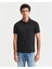 Erkek Siyah Slim Fit Polo 2014027.5 1