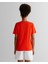 Kadın Turuncu Regular Fit Bisiklet Yaka Logolu T-Shirt 4200277.651 2