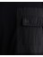 Erkek Siyah Relaxed Fit Bisiklet Yaka Logolu T-Shirt 2325137T.5 5