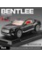 Bentley Bentlee Alaşımlı Araba Modeli 1:32 Ses ve Işık Efektli Çok Kapılı Itilebilir Kolye Siyah Koleksiyon Araba Modeli (Yurt Dışından) 1
