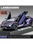 Lamborghini Alaşımlı Araba Modeli Makaslı Kapı Açılabilir Ses ve Işık Geri Kuvveti Çok Hareketli Koleksiyon Süsü Hediye Kutulu 15.7cm (Yurt Dışından) 1
