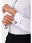 Siyah Slim Fit Düz Ata Yaka Gömlek 4