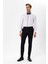 Siyah Slim Fit Düz Ata Yaka Gömlek 5