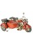 Motosiklet Dekoratif Metal Motosiklet Sepetli 15 cm 1