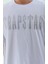 Unisex Oversize Taşlı Bisiklet Yaka T-Shirt 3