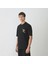 Unisex Bisiklet Yaka Baskılı Oversize T-Shirt 2